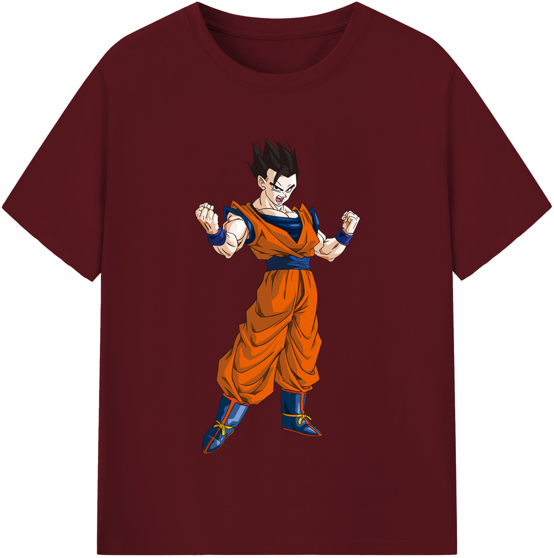 （画像用） ドラゴンボール 孫 悟飯（そんごはん）DRAGON BALL Son Gohan 綿100％半袖Tシャツ（フロントプリント）